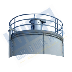 Galvanised parapet for...