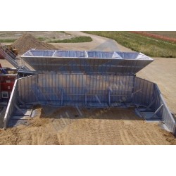 Aggregate loading retaining...