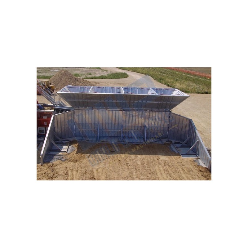 Aggregate loading retaining ramp kit for MOBIL FAST 1000 S ALIGNED