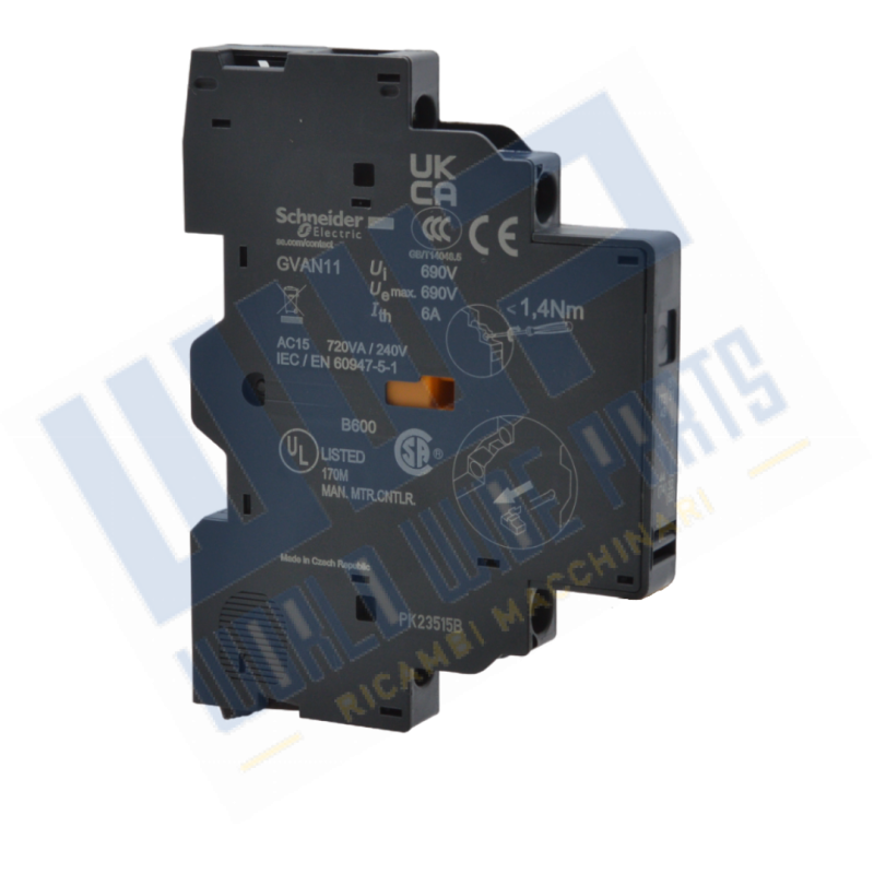 GVAN11 Side auxiliary contacts for GV2-GV3
