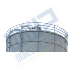 Galvanised parapet for...