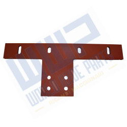 Blade scraper support plate...