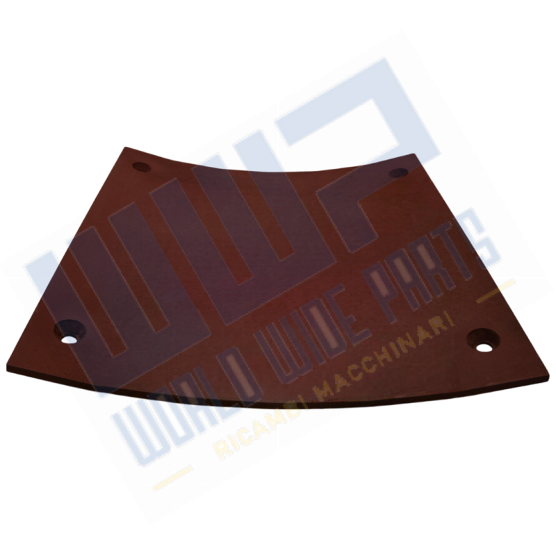 MEB upper plate 2-2.5 m³ output - FE360 thickness 10+5 mm