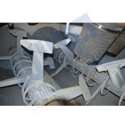 Mescolatore MEB 12.000/8000 a doppio asse orizzontale da 8 m³ reso - EUROMECC