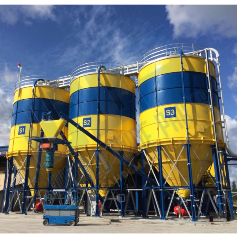 Divisible silos - Ø 7680 mm