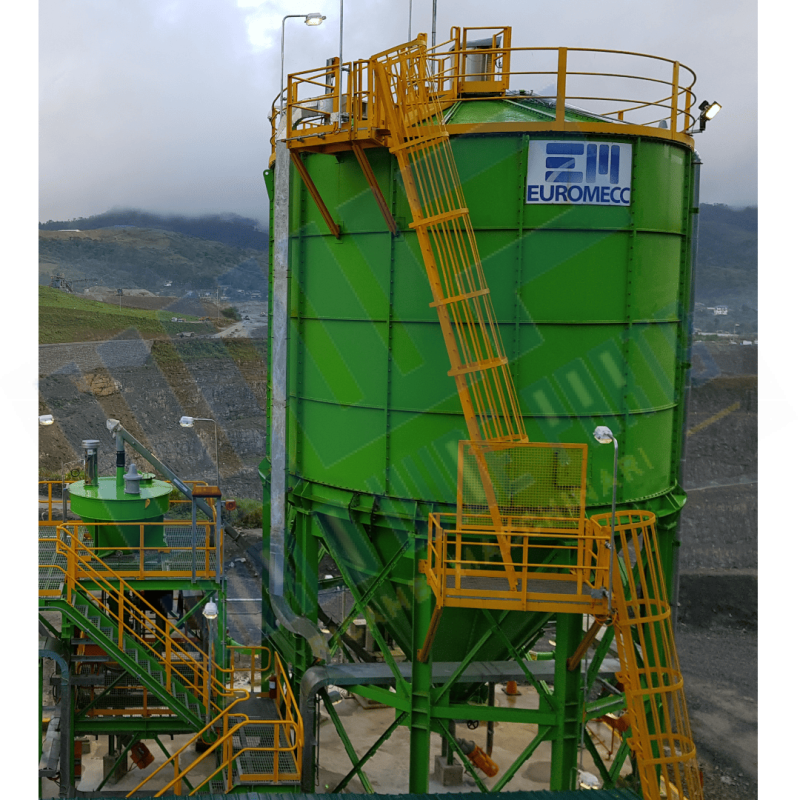 Divisible silos - Ø 7680 mm
