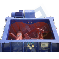 Mescolatore MEB 6750/4500 a doppio asse orizzontale da 4,5 m³ reso - EUROMECC