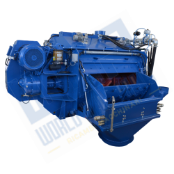 Horizontal twin shaft mixer...