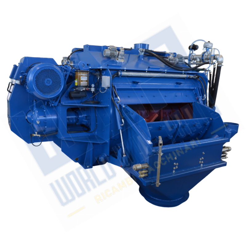 Horizontal twin shaft mixer MET 3500/2350 dry/wet - 2,35 m³ output - EUROMECC