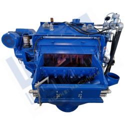 Horizontal twin shaft mixer MET 3500/2350 dry/wet - 2,35 m³ output - EUROMECC