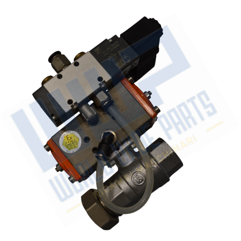 Solenoid valve group of 1/2" with coil for batcher of 24 lt