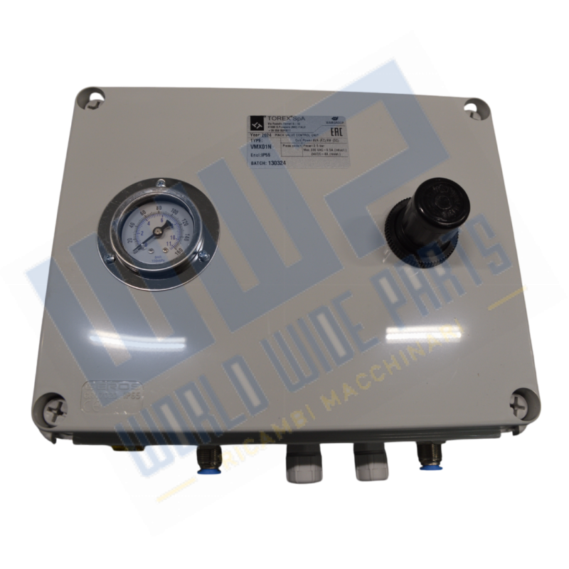 Pneumatic control for sleeve valve 50/60 hz.