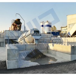 EUROWASH 10 - per riciclo acque di lavaggio e recupero inerti - sistema a tamburo - struttura interamente zincata