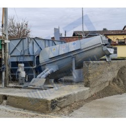 EUROWASH 10 - per riciclo acque di lavaggio e recupero inerti - sistema a tamburo - struttura interamente zincata
