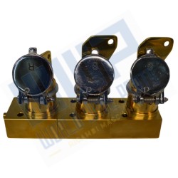 Complete Interlocking System for Mixer with 2 hatch that can be opened at the same time