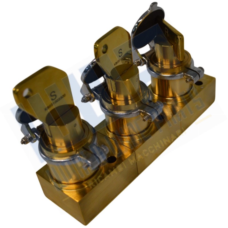 Sistema Interblocchi completo per Mixer con 2 portelli apribili contemporaneamente