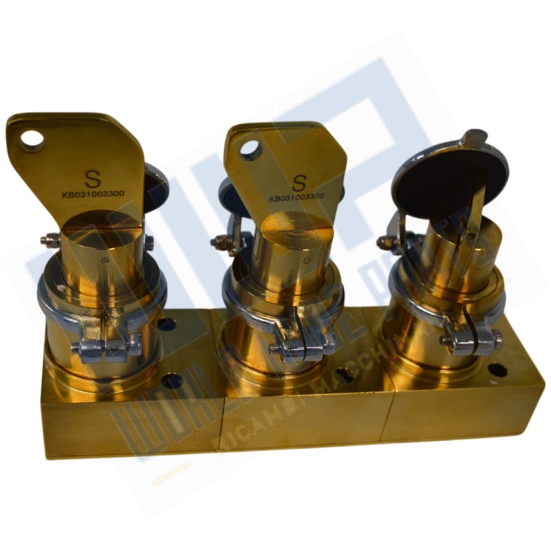 Sistema Interblocchi completo per Mixer con 2 portelli apribili contemporaneamente