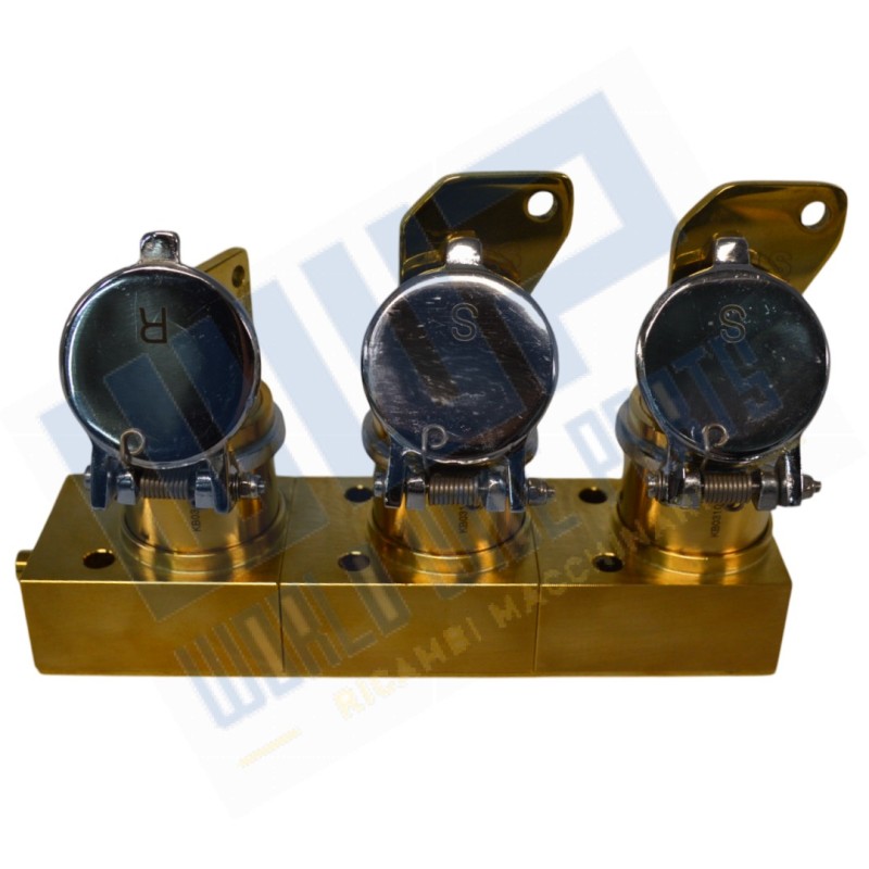 Complete Interlocking System for Mixer with 3 hatch that can be opened at the same time