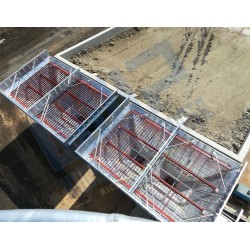 Standard safety barriers...