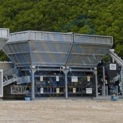 Main aggregates' storage...