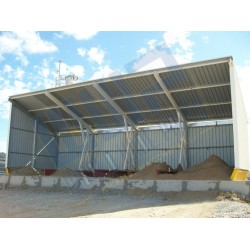 Copertura superiore vasche inerti su 3 lati per MOBIL FAST 2500/3000/3330/DRY 100 - 4 o 5 scomparti