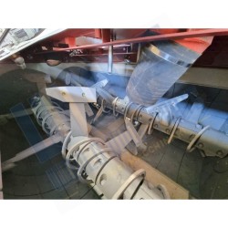 Mescolatore MEB 12.000/8000 a doppio asse orizzontale da 8 m³ reso - EUROMECC