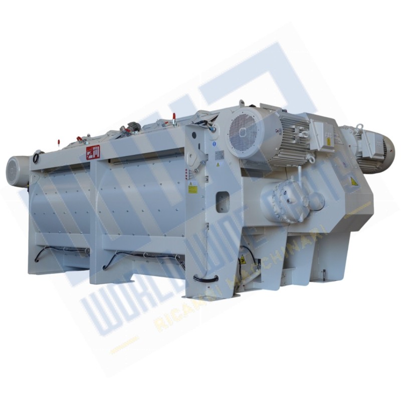 Mescolatore MEB 12.000/8000 a doppio asse orizzontale da 8 m³ reso - EUROMECC