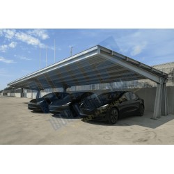 Tettoie parcheggio automezzi