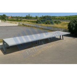 Tettoie parcheggio automezzi
