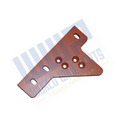 Blade scraper support plate...