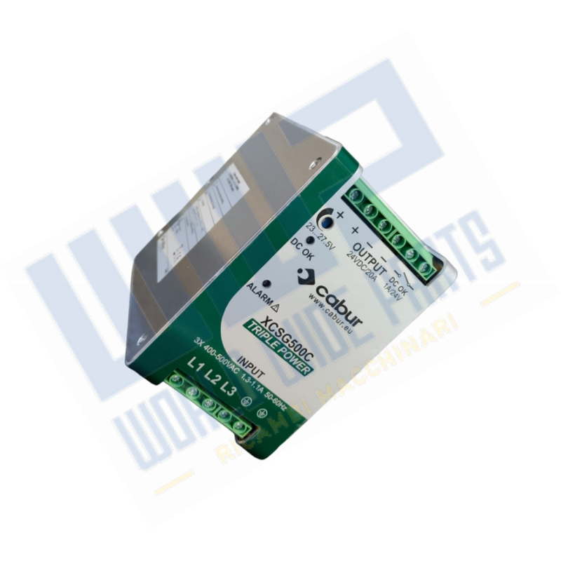 AC/DC power supply 400V AC three-phase input - 24V DC output - 20A