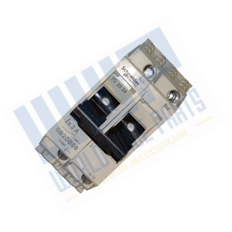 GB2DB08 - Circuit Breaker 2P - 3A