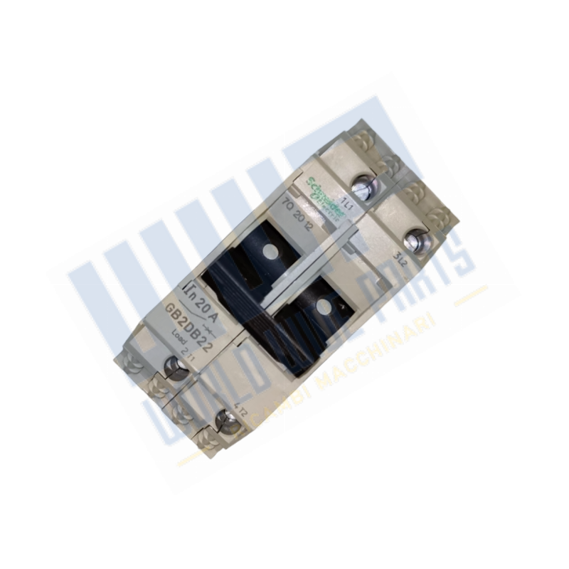 GB2DB22 - 2P 20A circuit breaker