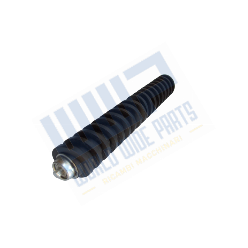 Rullo spiralato gommato Ø108 mm L 758 mm