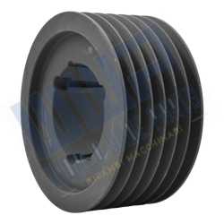 6-groove pulley - section:...
