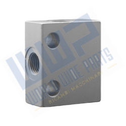 Distributore ingrassaggio 1/8" - 2 vie - 90°