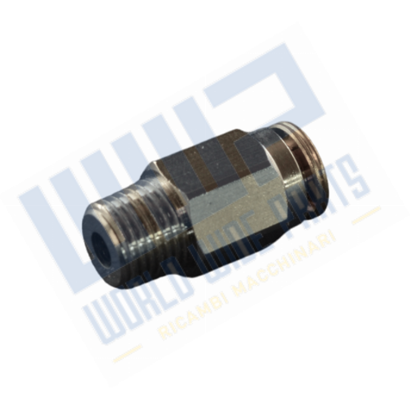 Straight greasing - M/rapid M10x1 gas - Ø6