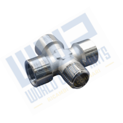 Air cross fitting - M/F/F...