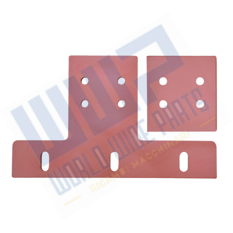 Support plate for wall-scraper paddle CRA2 1,5 m³