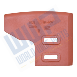 Left scraper blade MEB 1.67 m³ made for small arms