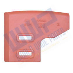 Right scraper blade MEB 1.67 m³ made for small arms