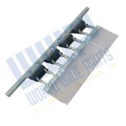 Scraper for extractor belt...